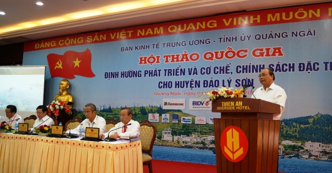 Phó Thủ tướng Nguyễn Xuân Phúc phát biểu chỉ đạo tại Hội thảo